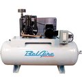 Quincy Compressor Belaire 318HLE, 7.5 HP, Two-Stage Compressor, 80 Gallon, Horiz., 175 PSI, 25.3 CFM, 1-Phase 208-230V 8090250011